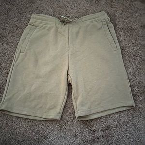 Tan sweat-shorts size small (fits like a medium)